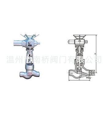 鑄鋼電動(dòng)焊接截止閥J961Y